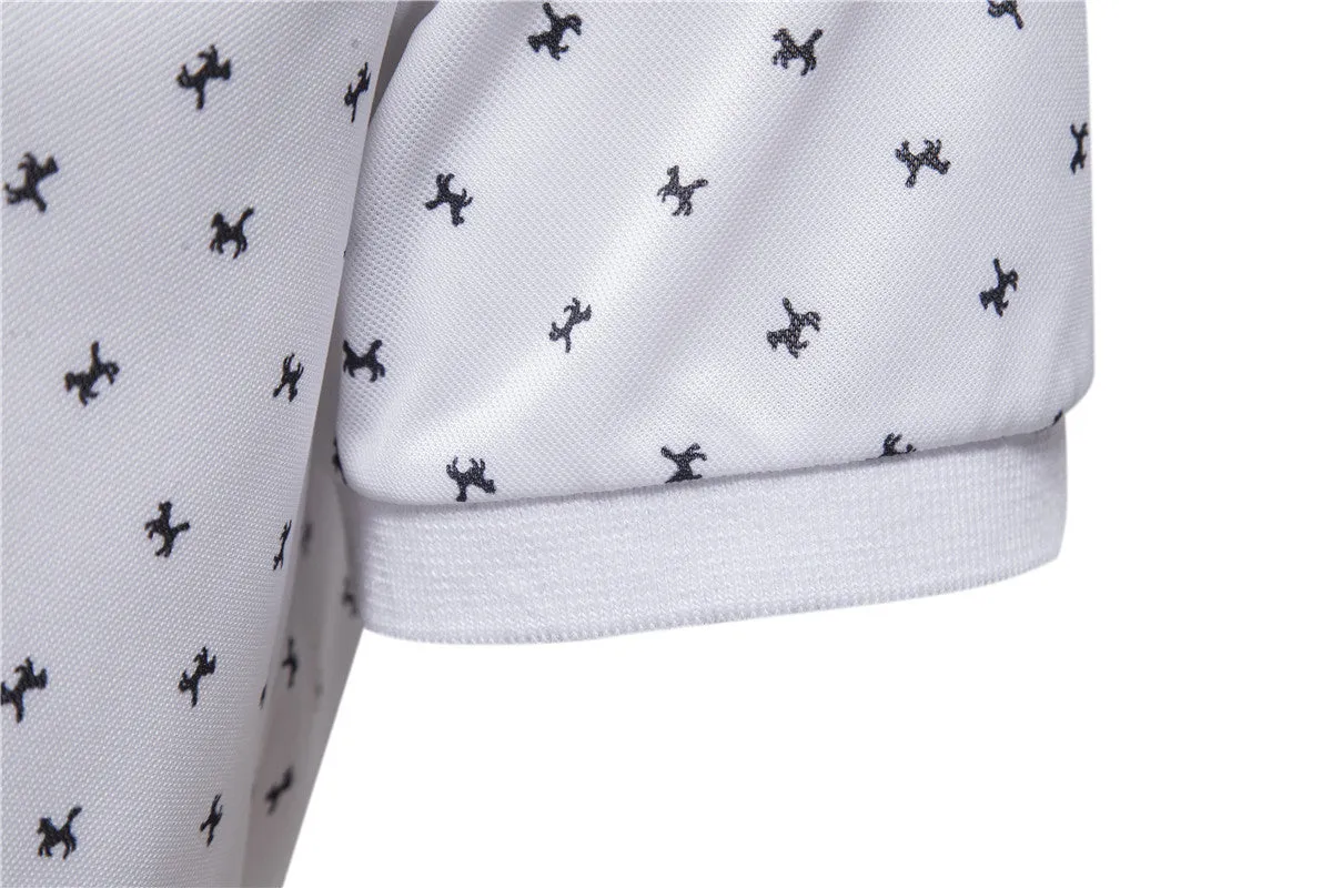 West Louis Business Style Short Sleeved Polo Shirt