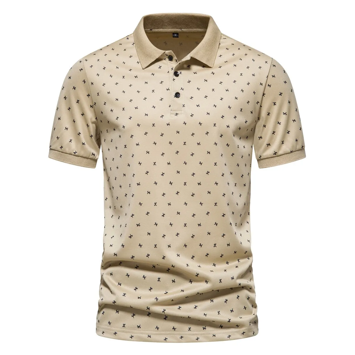 West Louis Business Style Short Sleeved Polo Shirt