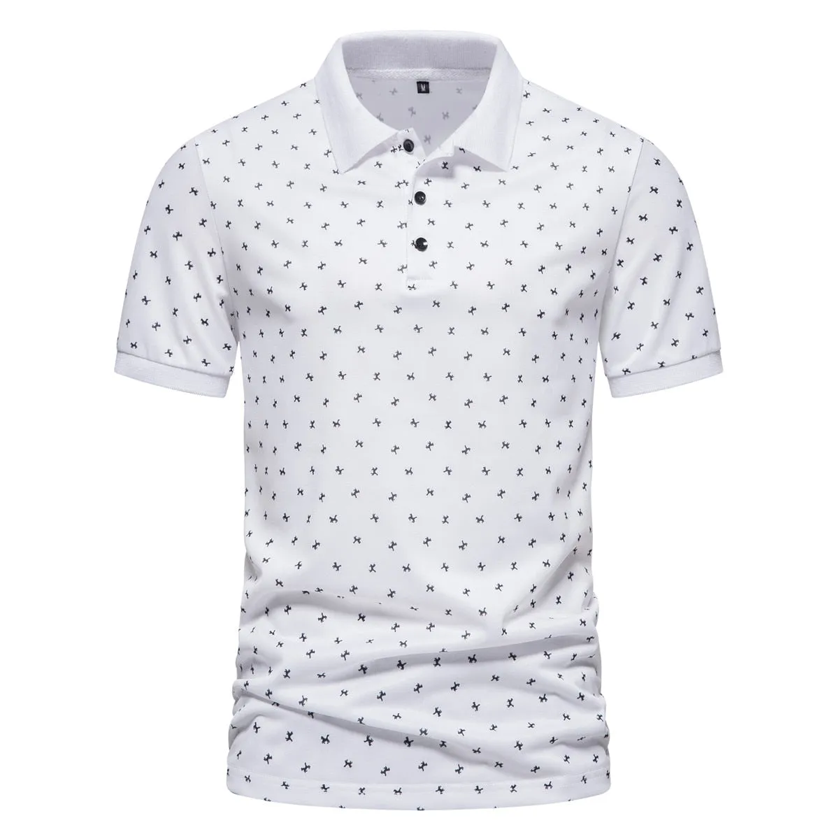 West Louis Business Style Short Sleeved Polo Shirt