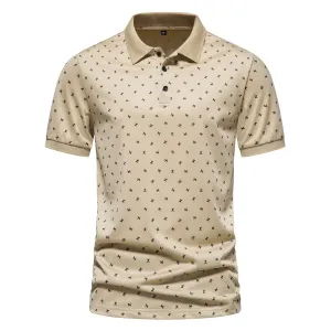 West Louis Business Style Short Sleeved Polo Shirt
