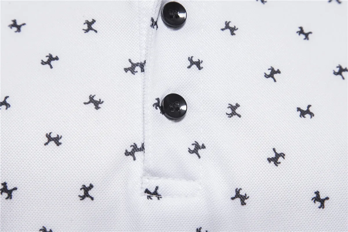 West Louis Business Style Short Sleeved Polo Shirt