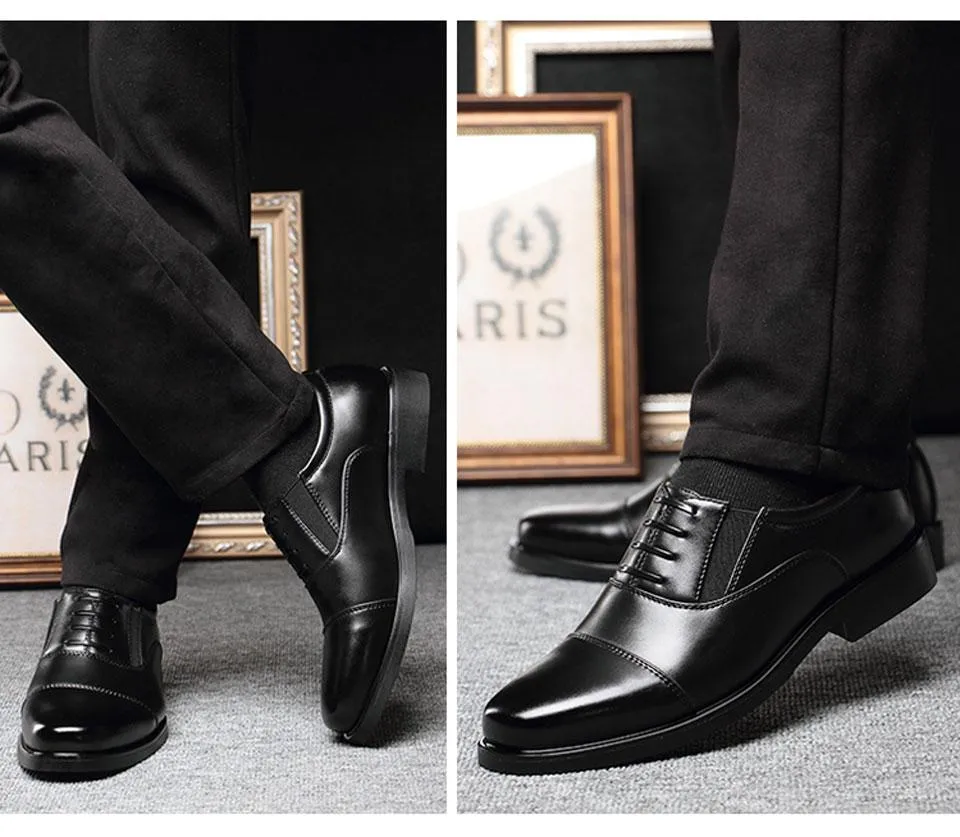 West Louis Gentlemen Leather Business Style Dress Shoes