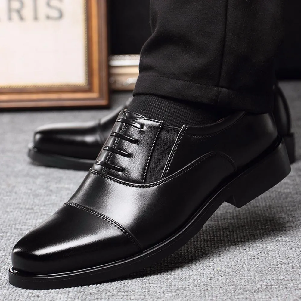 West Louis Gentlemen Leather Business Style Dress Shoes