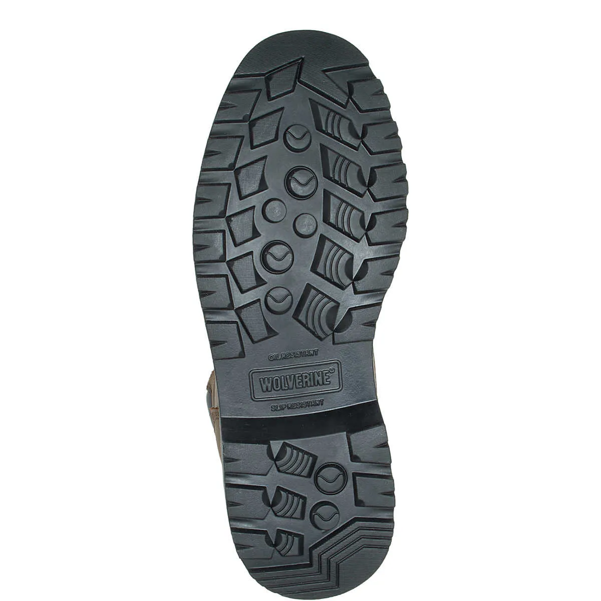 Wolverine Men's Floorhand Waterproof 6" Work Boot - Dark Brown (SOFT TOE)