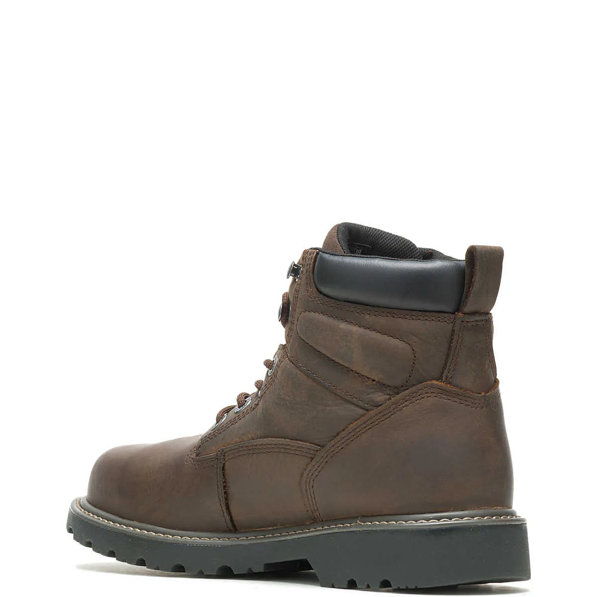Wolverine Men's Floorhand Waterproof 6" Work Boot - Dark Brown (SOFT TOE)