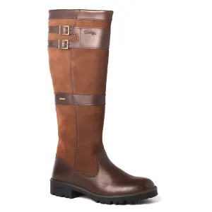 Womens Dubarry Walnut Longford Boots