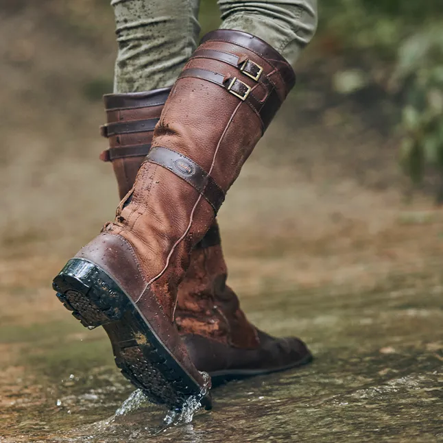 Womens Dubarry Walnut Longford Boots