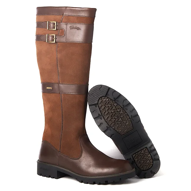 Womens Dubarry Walnut Longford Boots
