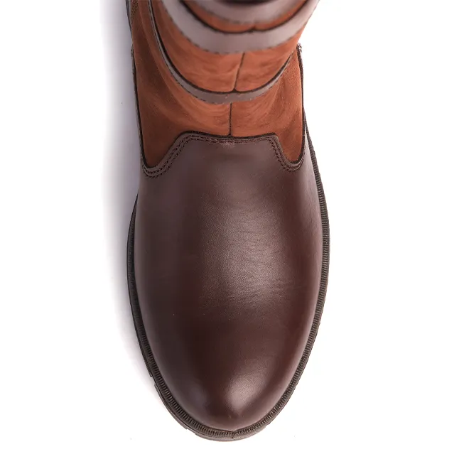 Womens Dubarry Walnut Longford Boots